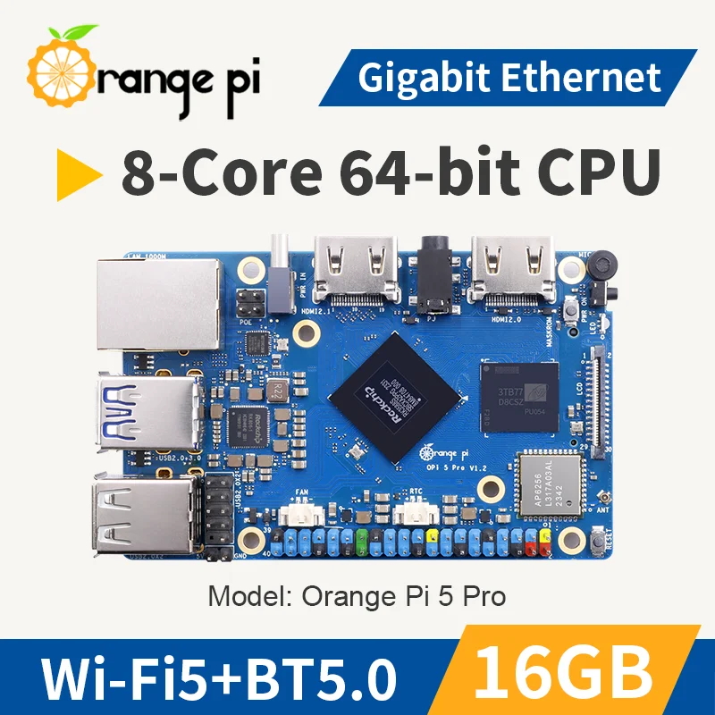 Rockchip Pi 5 Pro 16GB RAM RK3 - Orange Pi 5 Plus 16Gb ulasan dan harga
