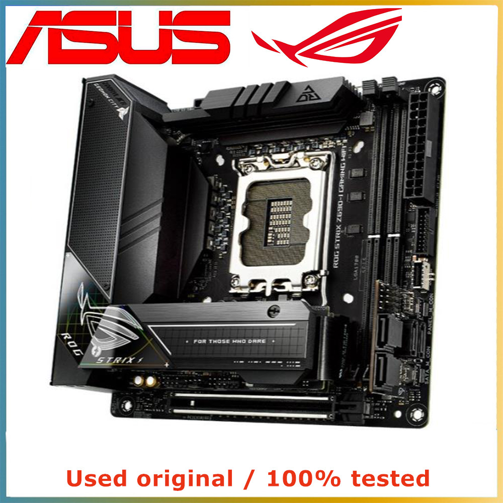 Untuk Papan Induk ASUS ROG STR - Lga1700 Itx Motherboard Ddr5 ulasan dan harga